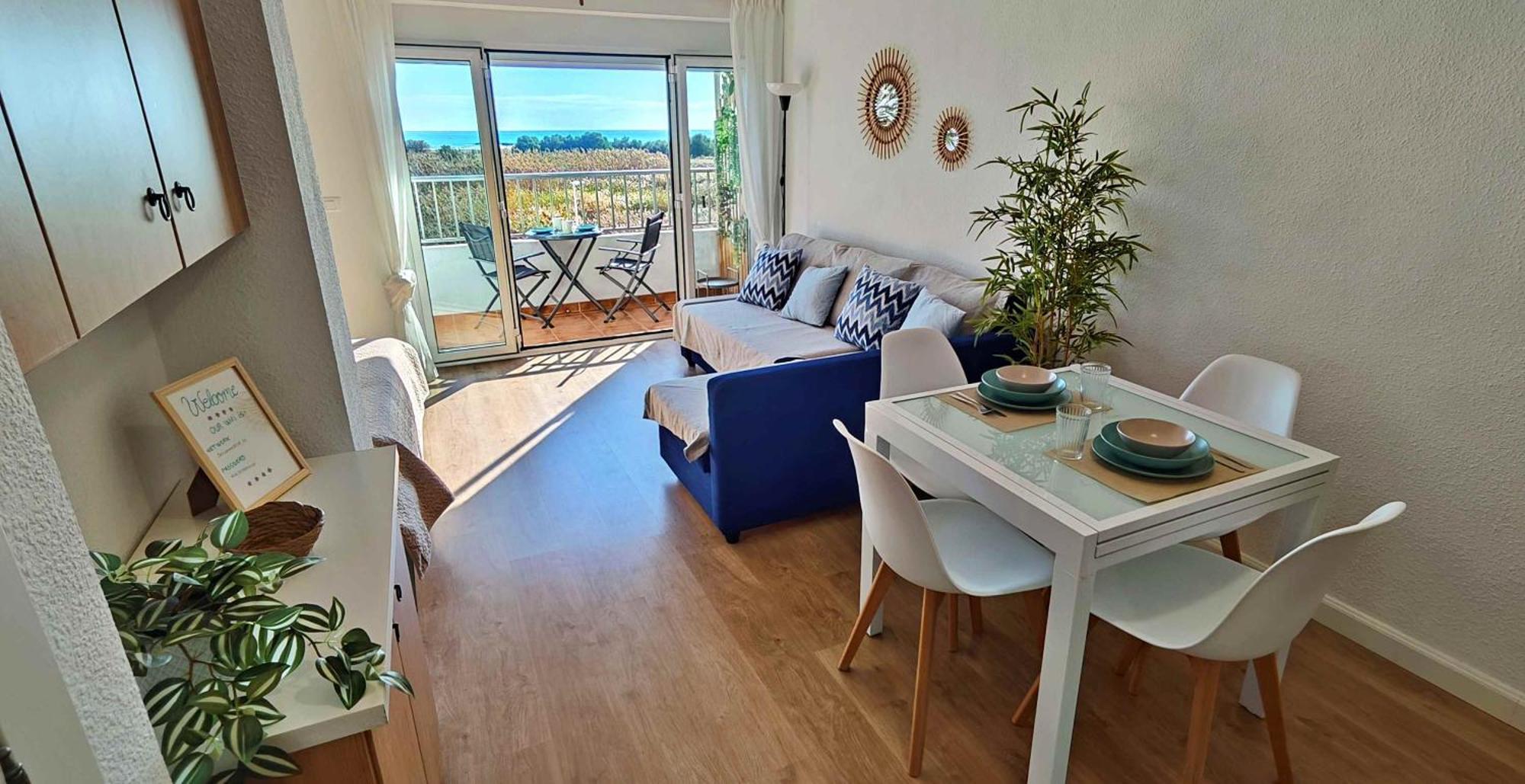Vista Mar Apartamento Playa Farnals Playa Pobla de Farnals Eksteriør bilde